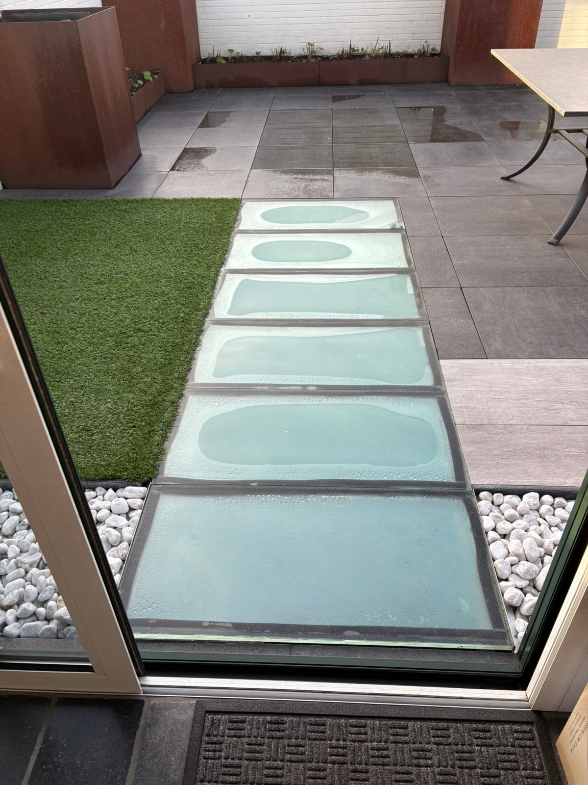 Glastegels, Tuin en Terras, Ophalen, Zo goed als nieuw