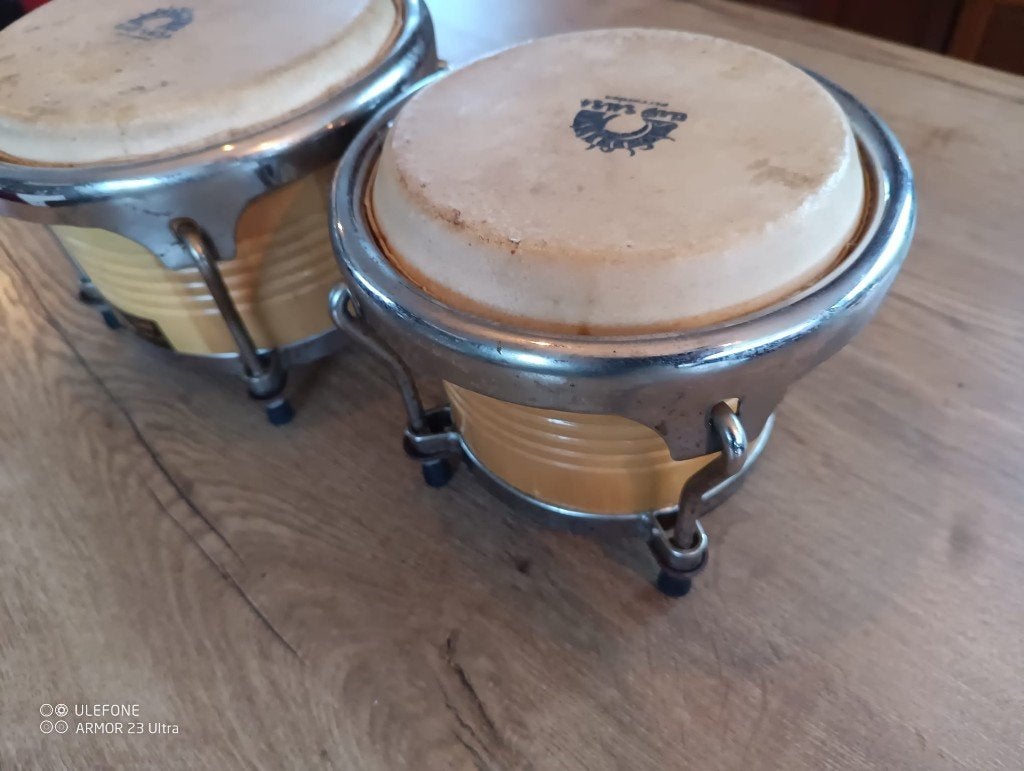 bongotrommels Club Salsa Percussion, Musique & Instruments, Enlèvement ou Envoi, Utilisé