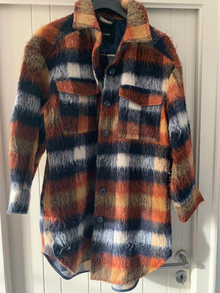 Hemdsjas oversized geruit fluffy zacht, Kleding | Dames, Overige kleuren, Sora, Ophalen of Verzenden, Zo goed als nieuw