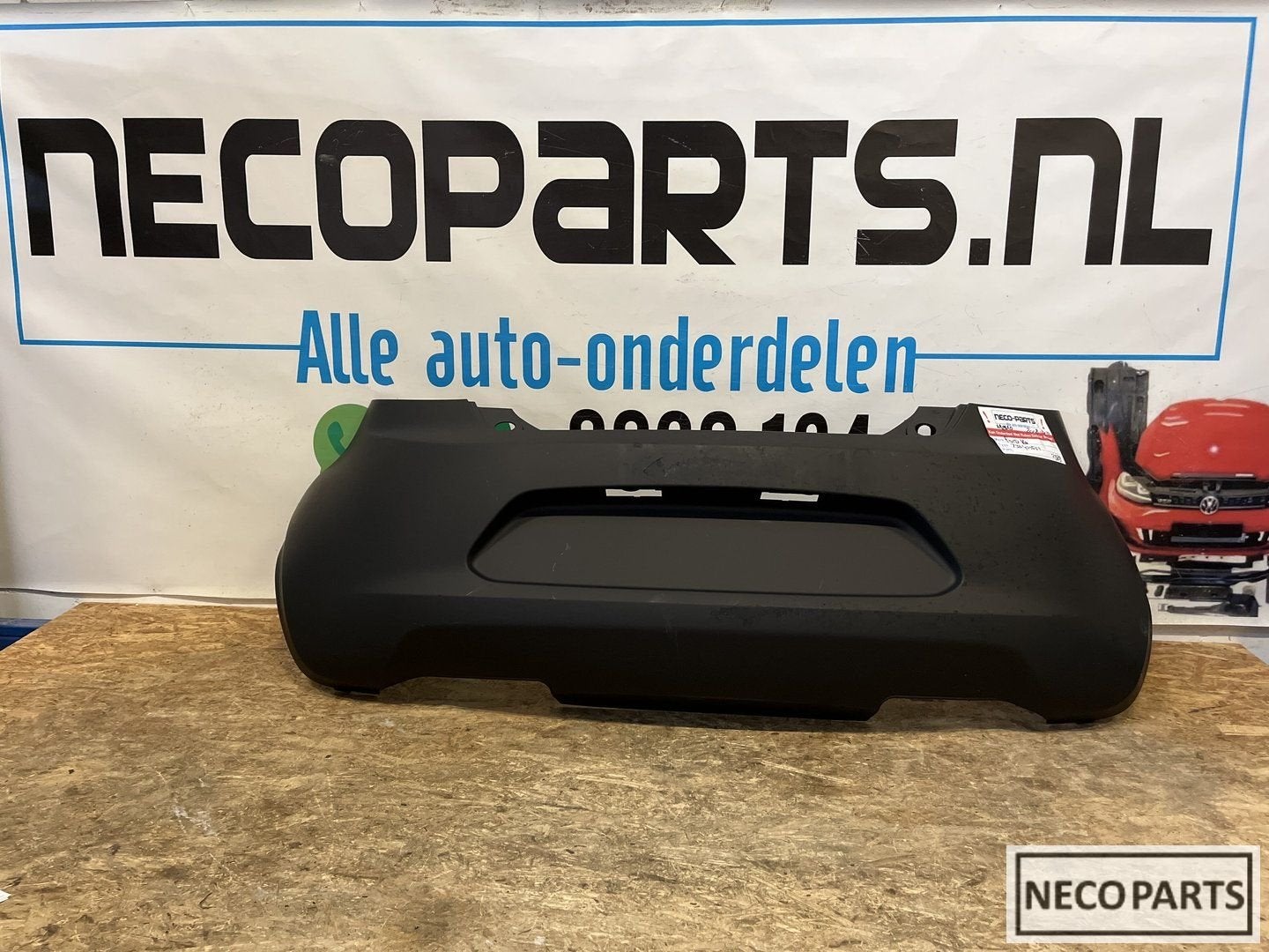 FORD KA ACHTERBUMPER BUMPER 2008-2012 ORIGINEEL 735435551, Auto-onderdelen, Carrosserie, Bumper, Ford, Achter, Gebruikt, Ophalen of Verzenden