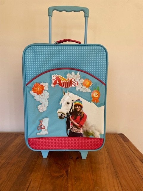 Boekentas/trolley, Ophalen, Blauw, Aktetas of Boekentas, 30 tot 40 cm