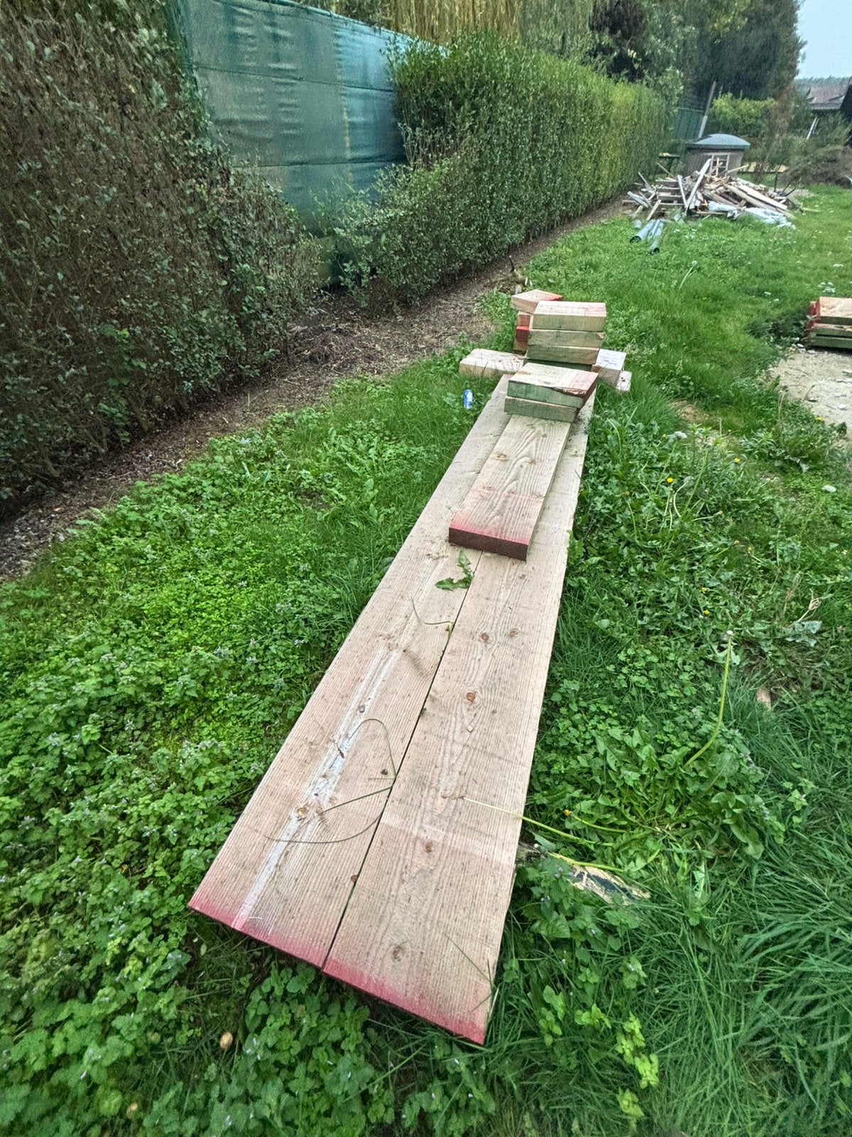 Houten balken/gordingen, Ophalen, Zo goed als nieuw, Balken