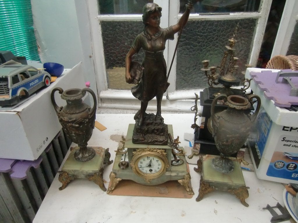 Pendule de cheminée, Antiquités & Art, Antiquités | Horloges, Enlèvement