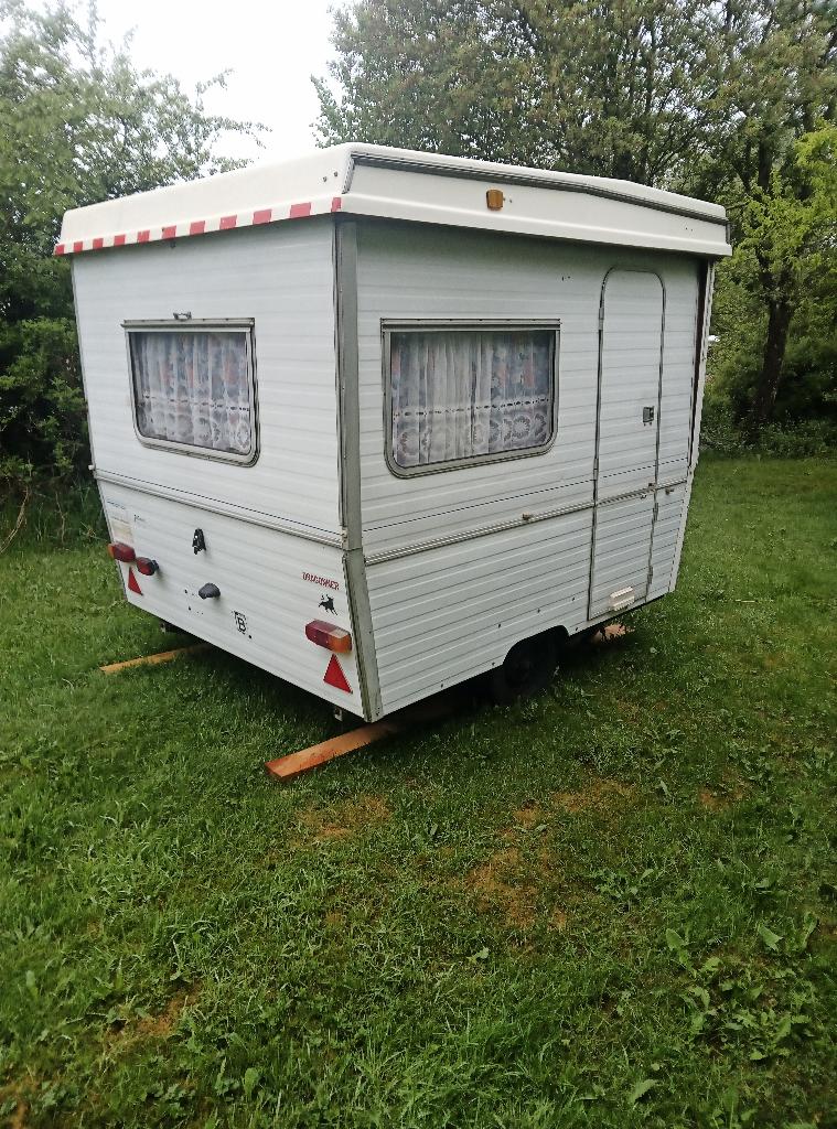 Caravane pliante rigide, Caravanes & Camping, Enlèvement, Beige, Jusqu'à 3, Autres marques