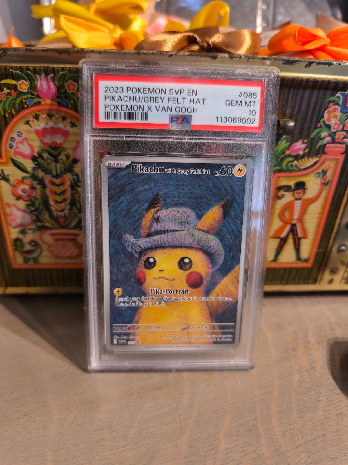 Pokémon Pikachu Van Gogh - PSA 10, Enlèvement ou Envoi, Neuf, Cartes en vrac, Foil