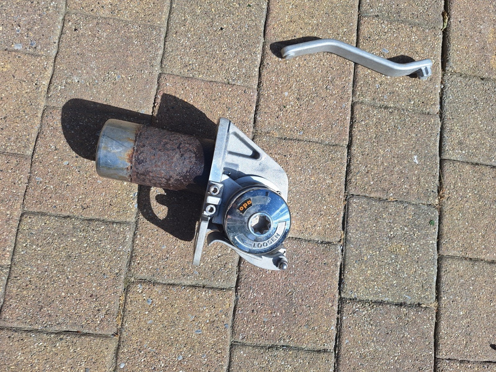 Elektrische winch Lofrans Dorado 500w., Watersport en Boten, Bootonderdelen, Ophalen, Gebruikt, Ankeren en Afmeren, Zeilboot of Motorboot