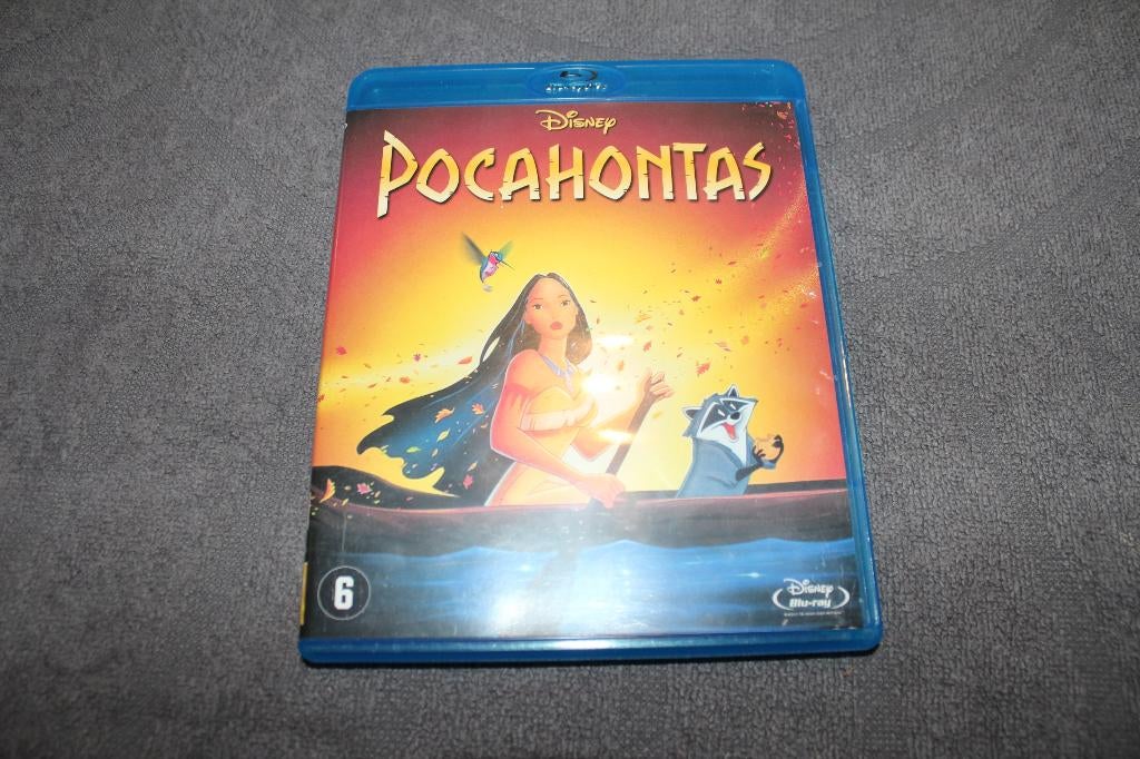 Blu-ray Pocahontas, Cd's en Dvd's, Blu-ray, Ophalen of Verzenden, Gebruikt, Tekenfilms en Animatie