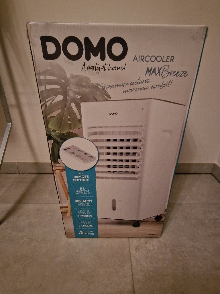 Air cooler Domo maxbreeze, Enlèvement, Neuf, 3 vitesses ou plus