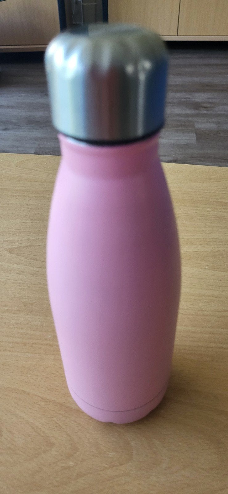 Flacon rose avec bouchon à vis amovible, 400 ml, Enlèvement, Comme neuf