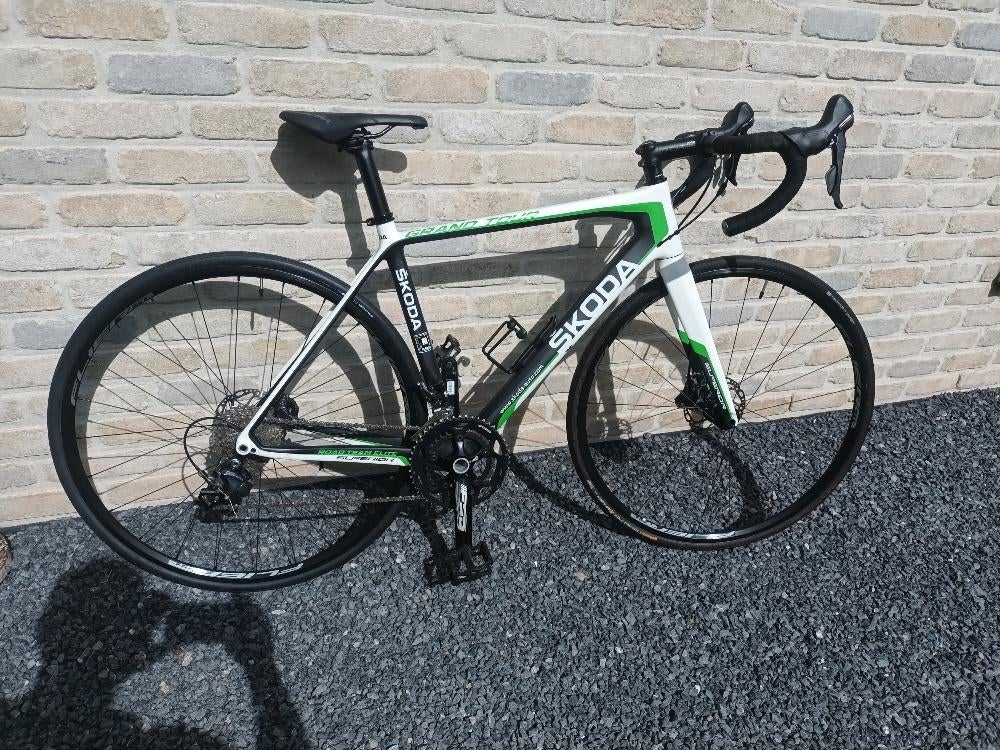 vélo course Supérior Carbone avec frein à disque, Vélos & Vélomoteurs, Autres marques, Enlèvement, Utilisé, Hommes