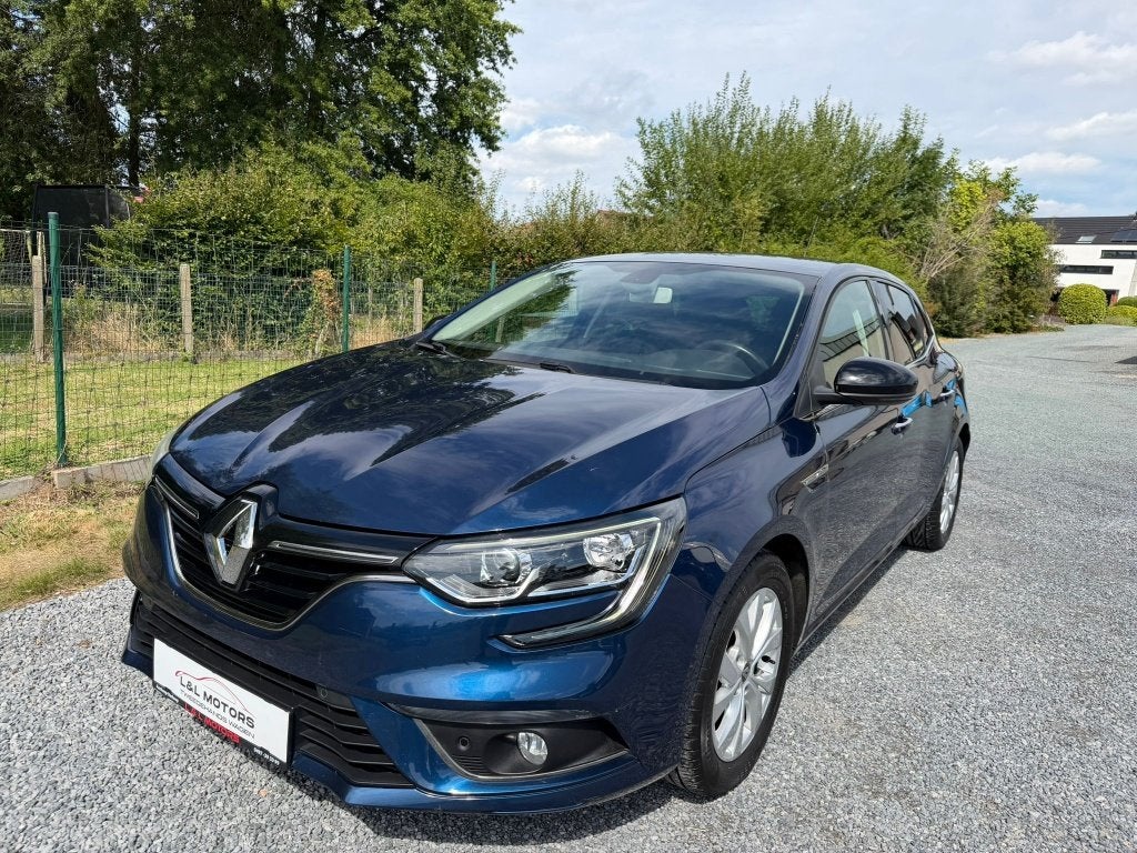 Renault Megane 1.5 Blue dCi Limited 115Pk*12Maand Garantie*, Auto's, Voorwielaandrijving, Stof, 4 cilinders, Blauw