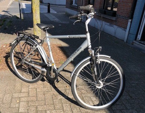 herenfiets CITYSTAR met 7 versnellingen,nagezien-alles werkt, Fietsen en Brommers, Gebruikt, Velgrem, Versnellingen, 53 tot 57 cm