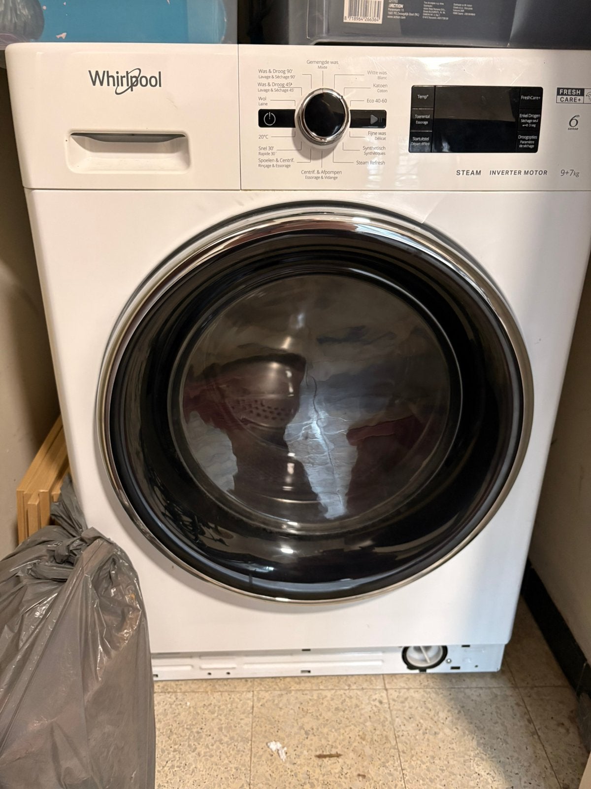 Whirlpool wasmachine, Ophalen, Zo goed als nieuw