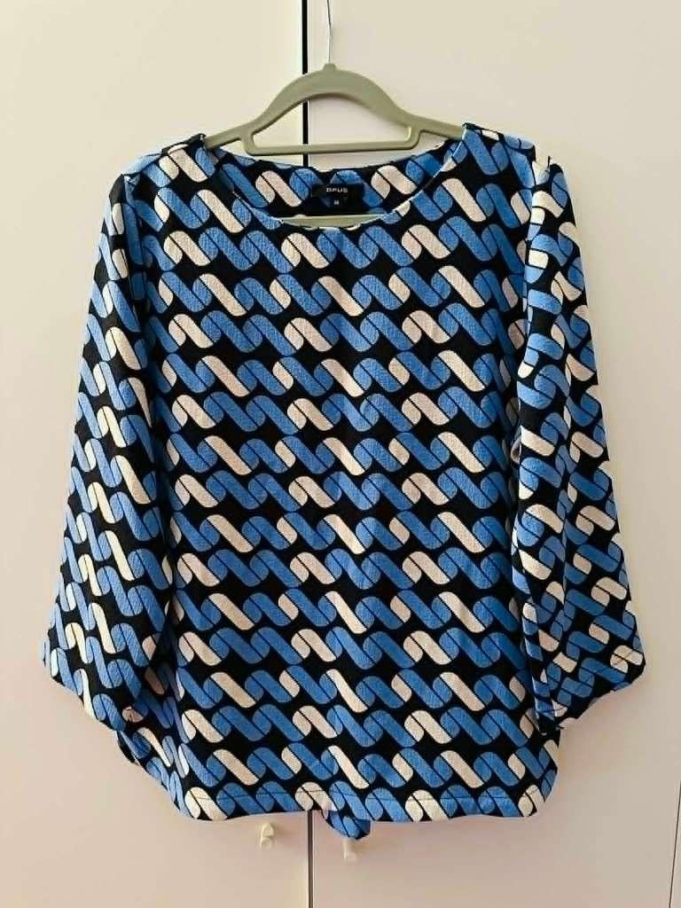 OPUS blouse maat M, Maat 38/40 (M), Blauw, Ophalen of Verzenden, Zo goed als nieuw
