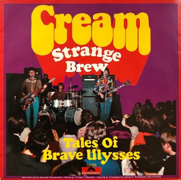 7" Cream  – Strange Brew / Tales Of Brave Ulysses, CD & DVD, Enlèvement ou Envoi, 7 inch, Utilisé, Rock et Metal