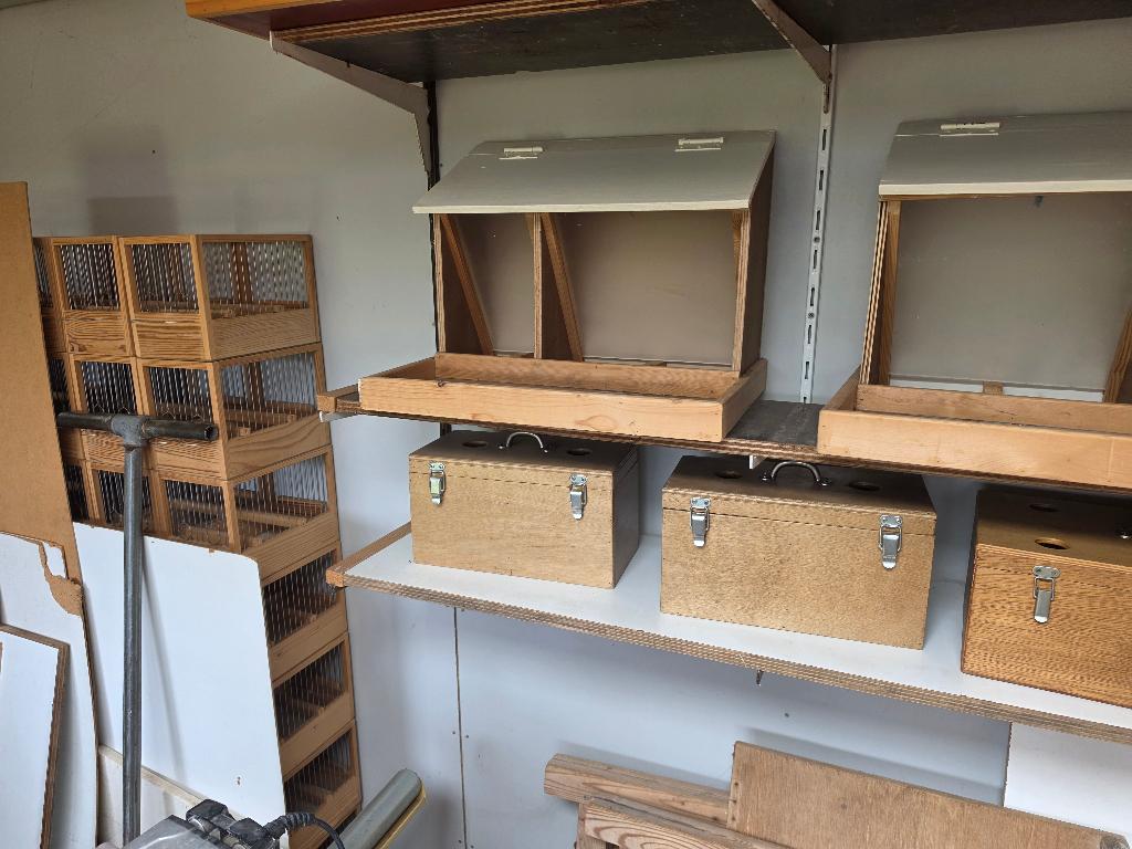 Voederbak voor vogels, Dieren en Toebehoren, Ophalen, Zo goed als nieuw, Hout, Overige typen