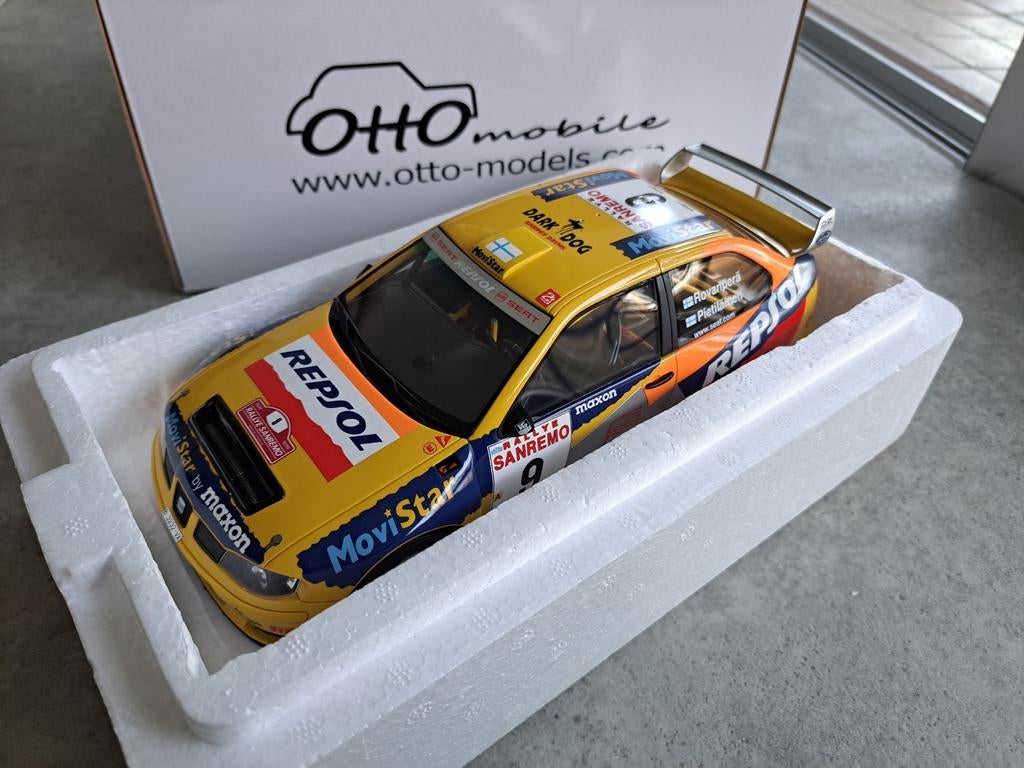 Seat Cordoba WRC Rovanpera OT483 OTTO 1/18 Neuve, Enlèvement ou Envoi, Neuf, Voiture, OttOMobile