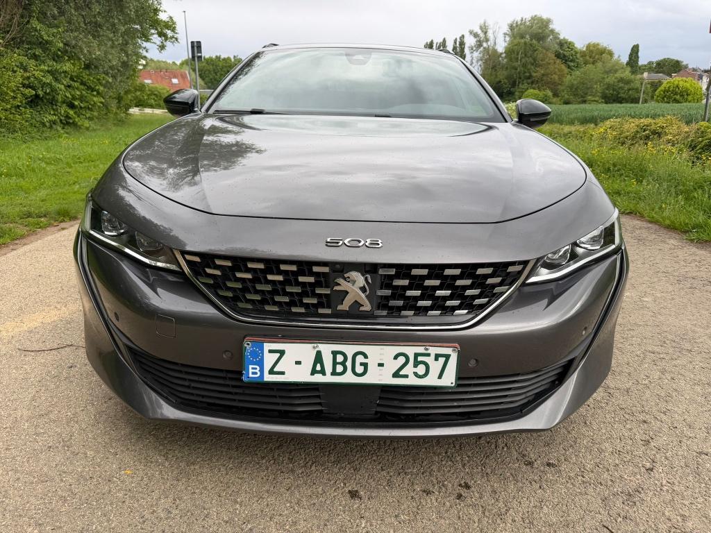 Peugeot 508 508 SW 2.0 BlueHDi GT Line S, Argent ou Gris, Euro 6, Entreprise, Carnet d'entretien