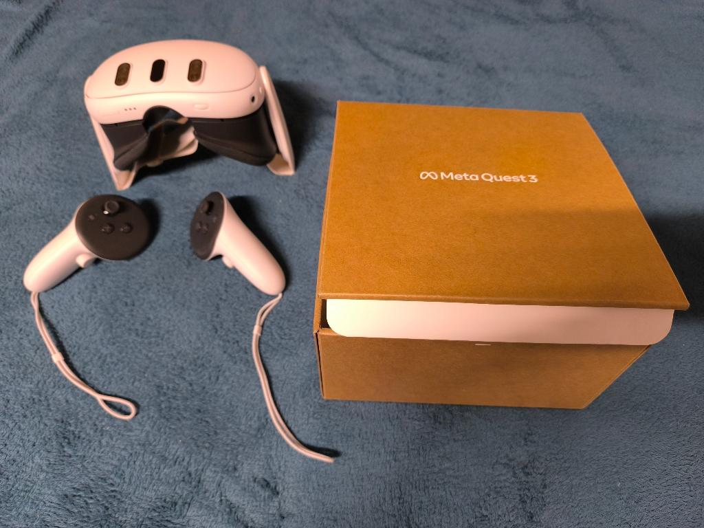 meta quest 3 casque vr, Games en Spelcomputers, Virtual Reality, Ophalen, Zo goed als nieuw, Overige typen