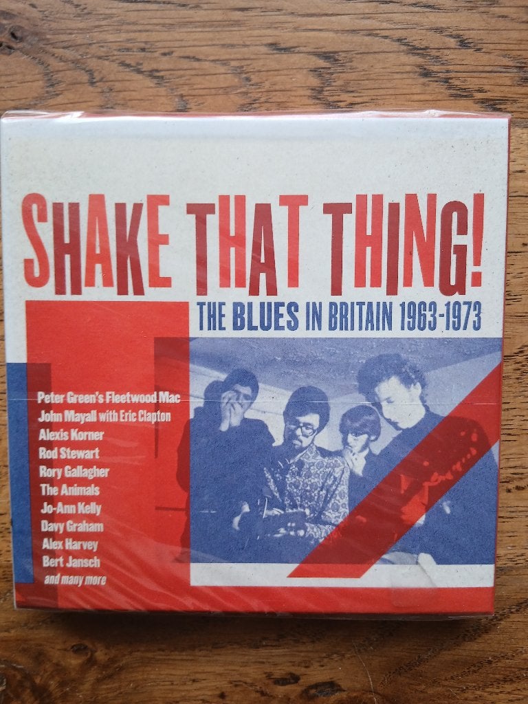 CD Shake That Thing - Blues In Britain 63/73(3cd box/sealed), CD & DVD, CD | Jazz & Blues, Enlèvement, Blues