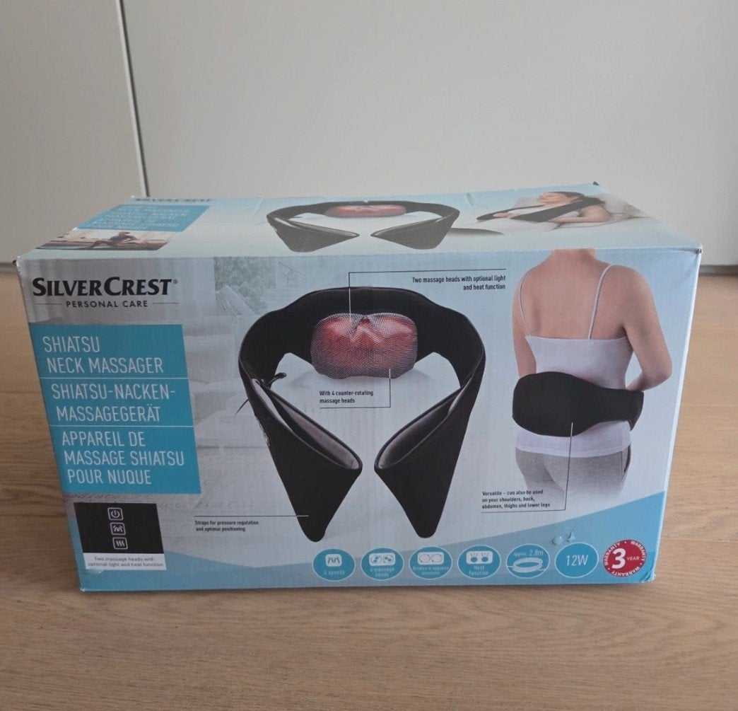 Shiatsu - appareil de massage du cou, Enlèvement ou Envoi, Neuf, Appareil