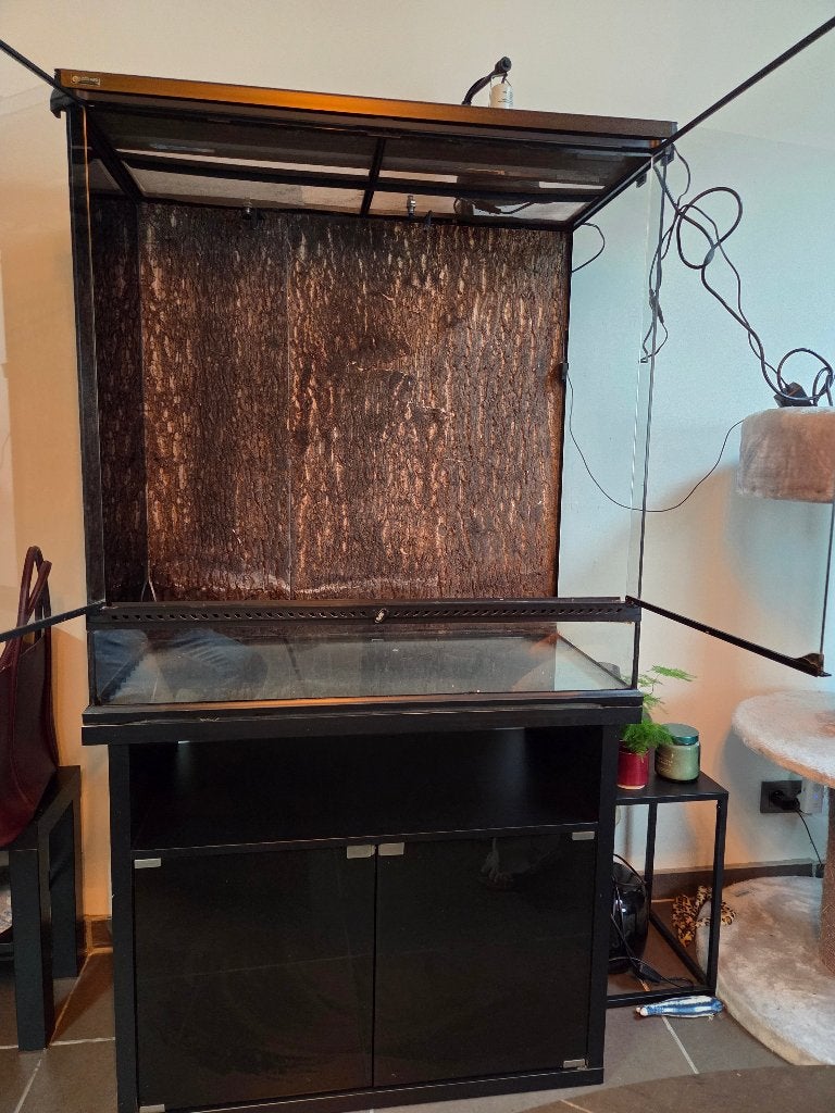 Complete Exo Terra terrariumset 90x45x90 cm, Enlèvement, Utilisé, Terrarium ou Paludarium