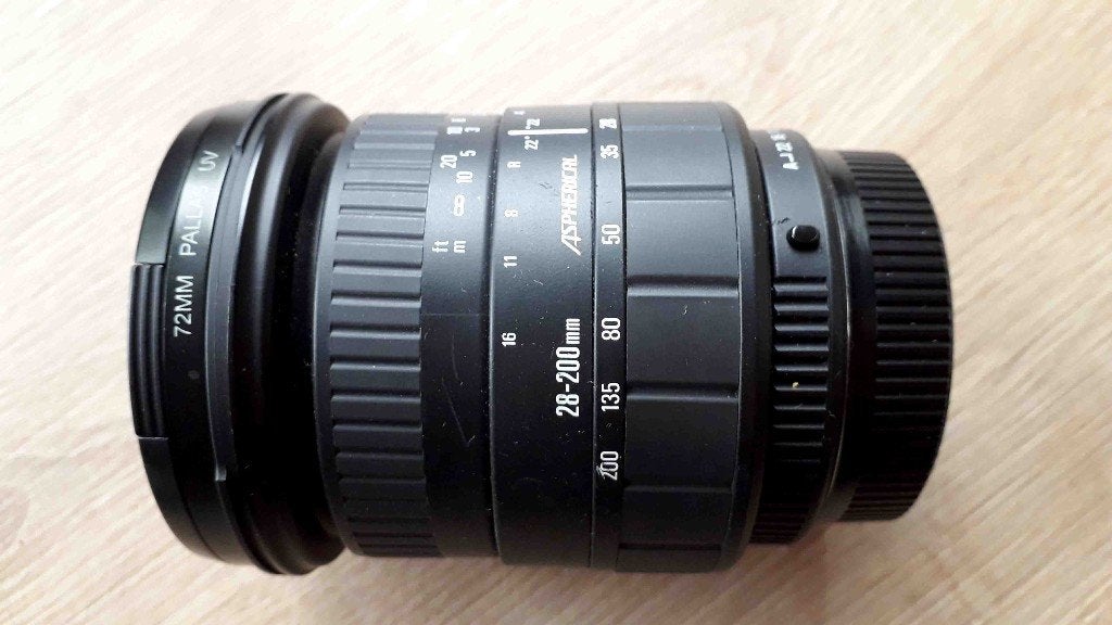 Zoomlens, Sigma, Monture Pentax K, Enlèvement, Utilisé