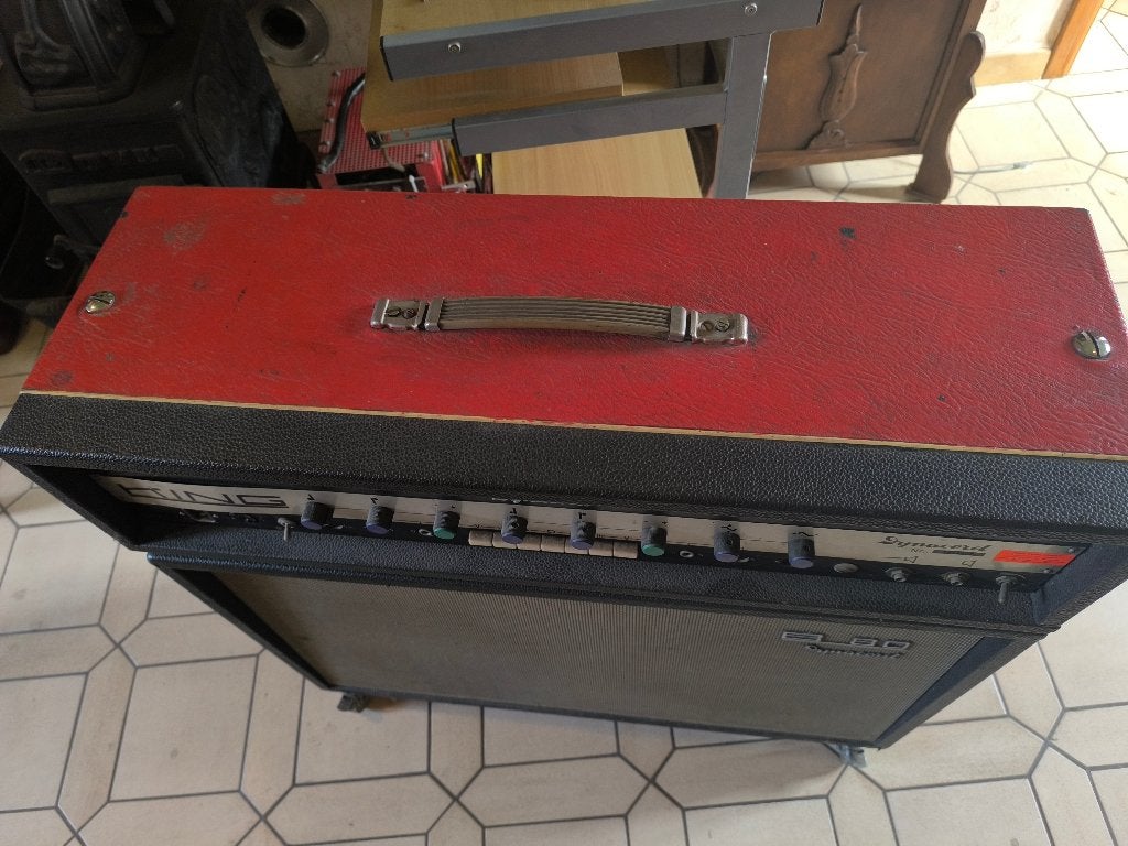 Dynacord King Vintage Tube Amp Head & B80 Cab - 1960s, Enlèvement, Tube ou Tubes