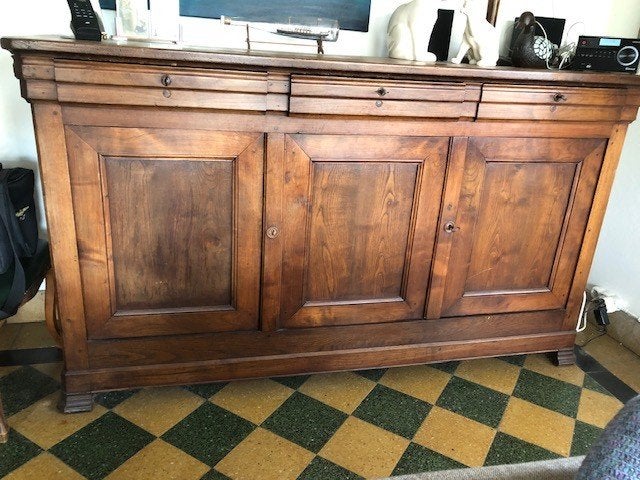 dressoir Louis-Philippe 2m br, Met lade(s), Ophalen of Verzenden, Zo goed als nieuw, 200 cm of meer