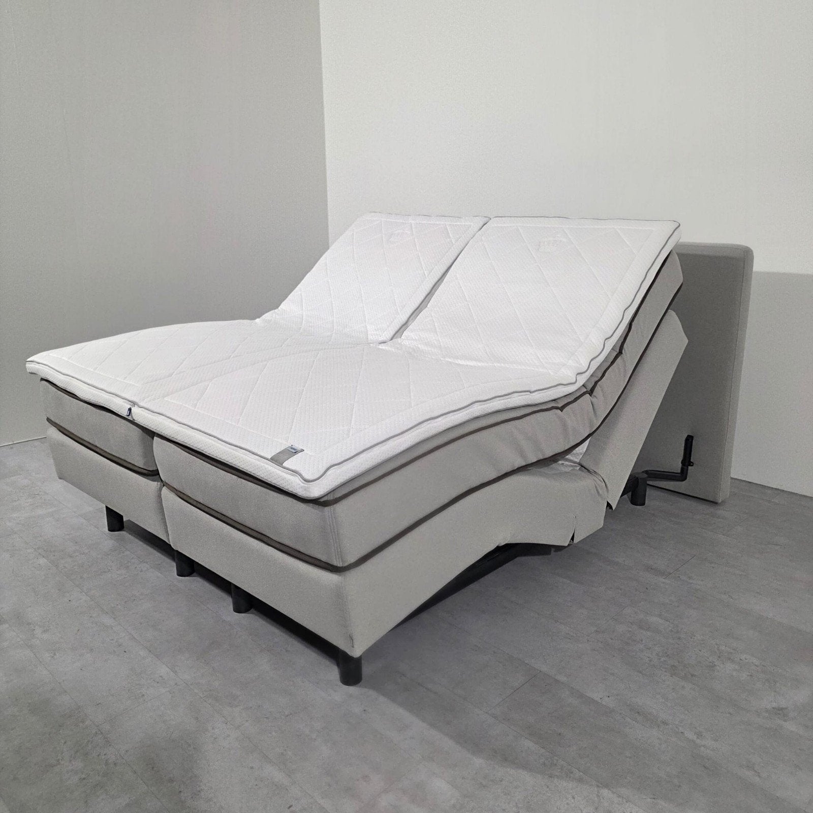 Auping Original Elektrisch Boxspring 180x200, Enlèvement ou Envoi, 210 cm, Comme neuf, 180 cm