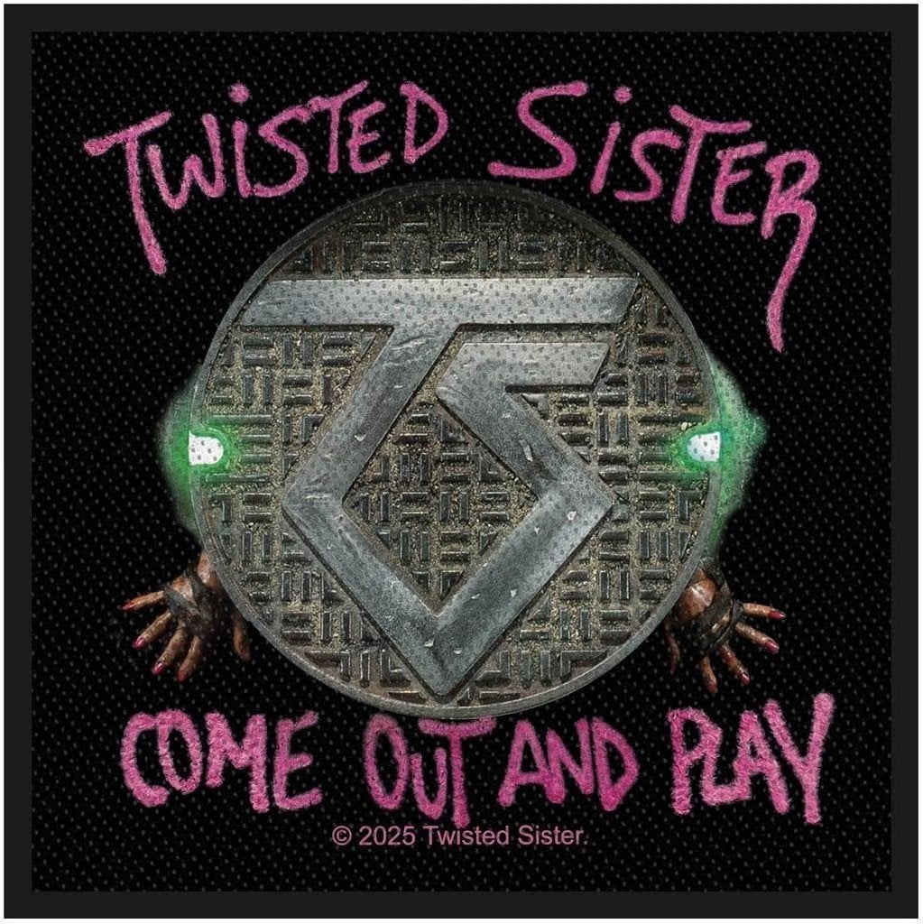Twisted Sister Come Out and Play Patch officiële merchandise, Enlèvement ou Envoi, Neuf