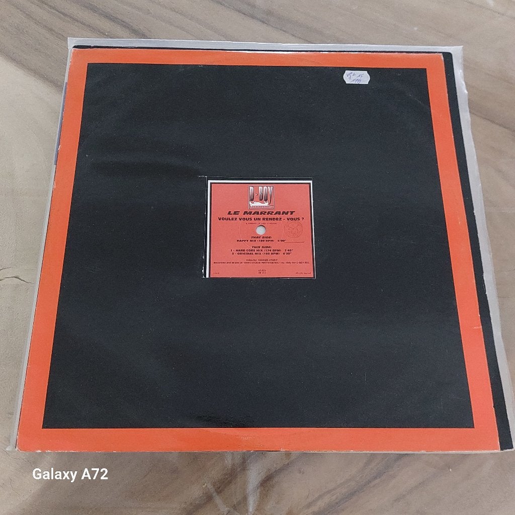 le marrant voulez vous un rendez vous 12 inch maxi, CD & DVD, Vinyles | Dance & House, 12 pouces, Hardcore, Enlèvement ou Envoi