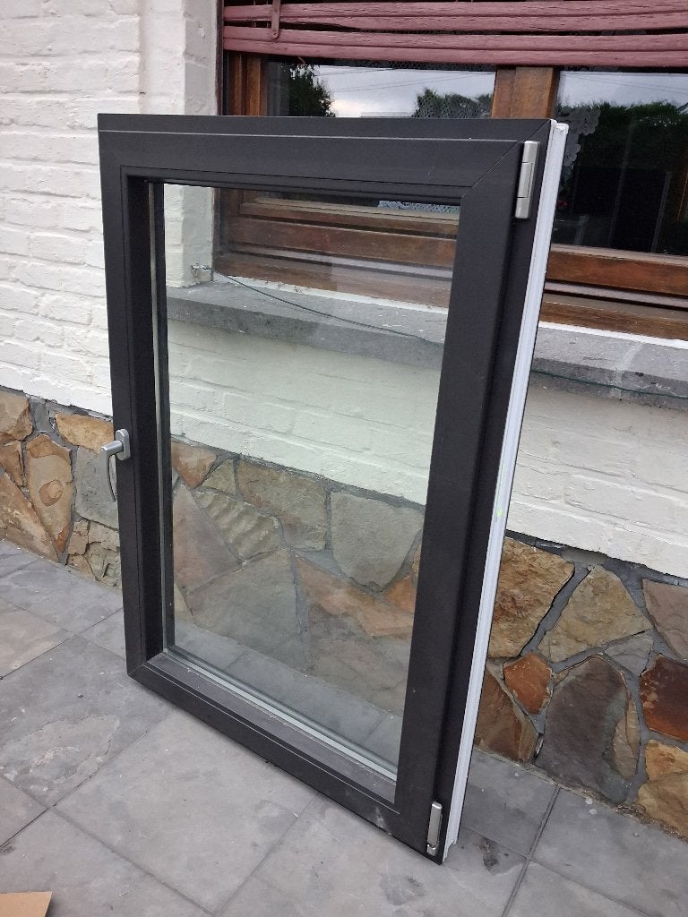 Pvc raam, Ophalen, 80 tot 120 cm, 120 tot 160 cm, Nieuw