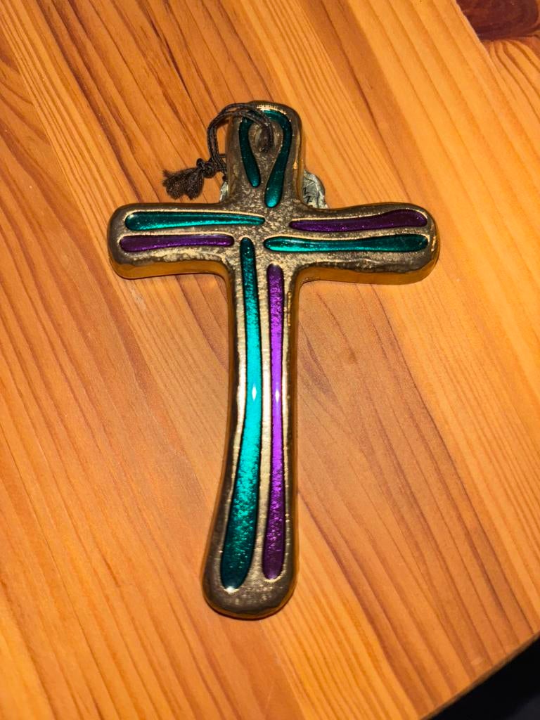 Croix en bronze, Ophalen of Verzenden