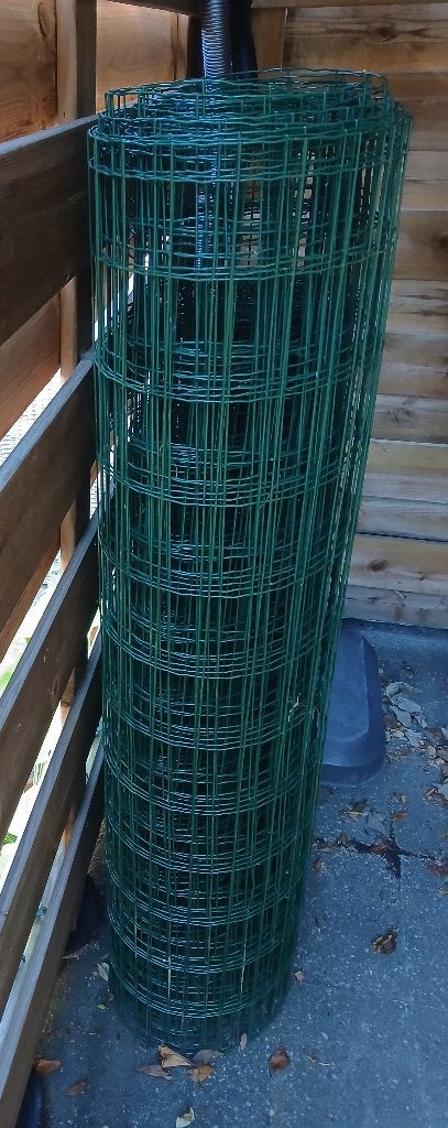 Tuin draad +- 15m x H:1m20, Ophalen, Gebruikt, 10 tot 20 meter, Draad