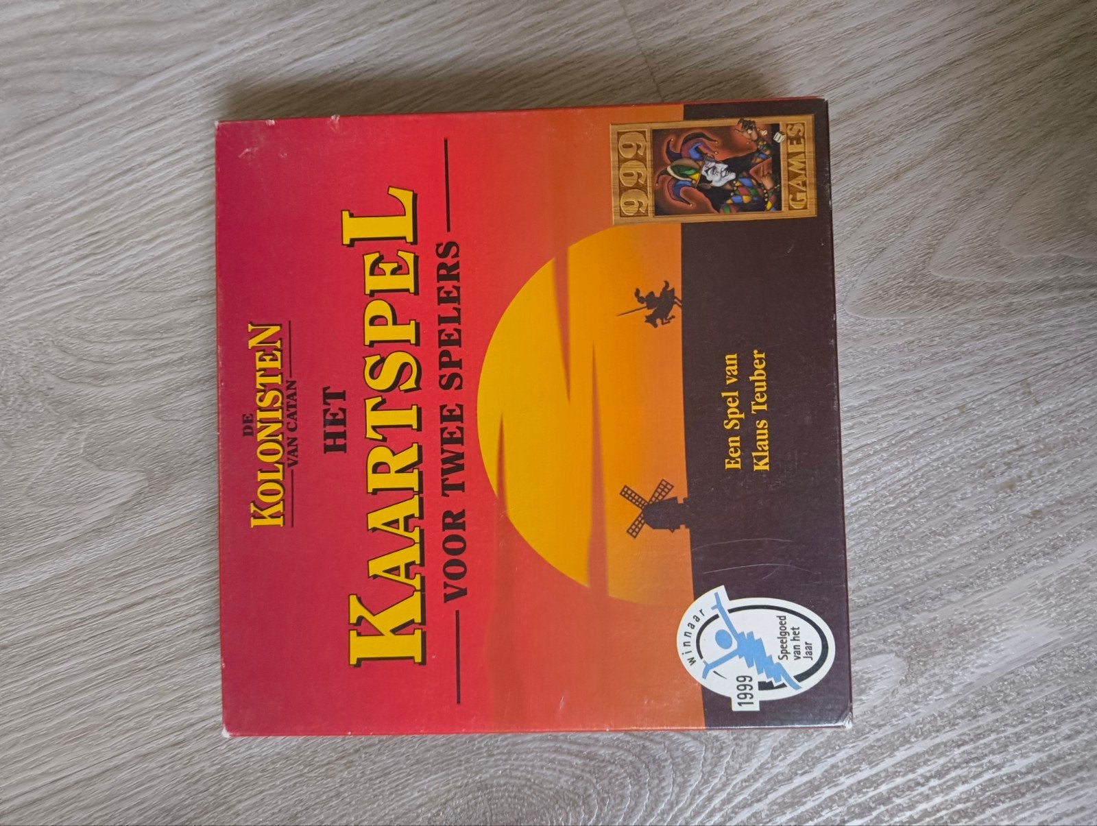Kolonisten van Catan - kaartspel voor twee - zr goede staat, Ophalen of Verzenden