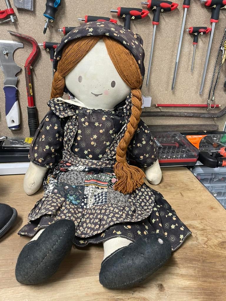 Poupee vintage, Ophalen of Verzenden, Zo goed als nieuw
