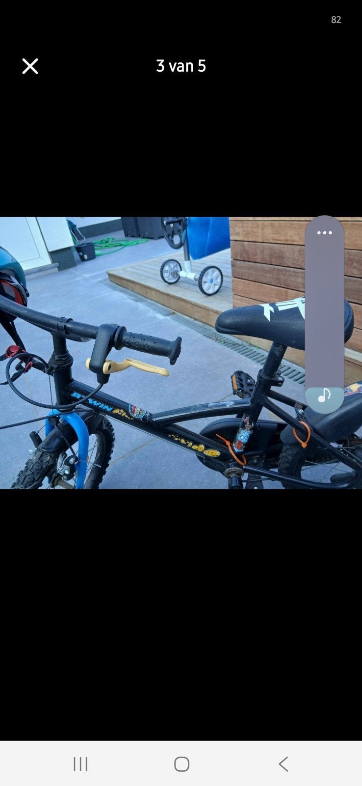 kinderfiets  20inch, Fietsen en Brommers, Ophalen