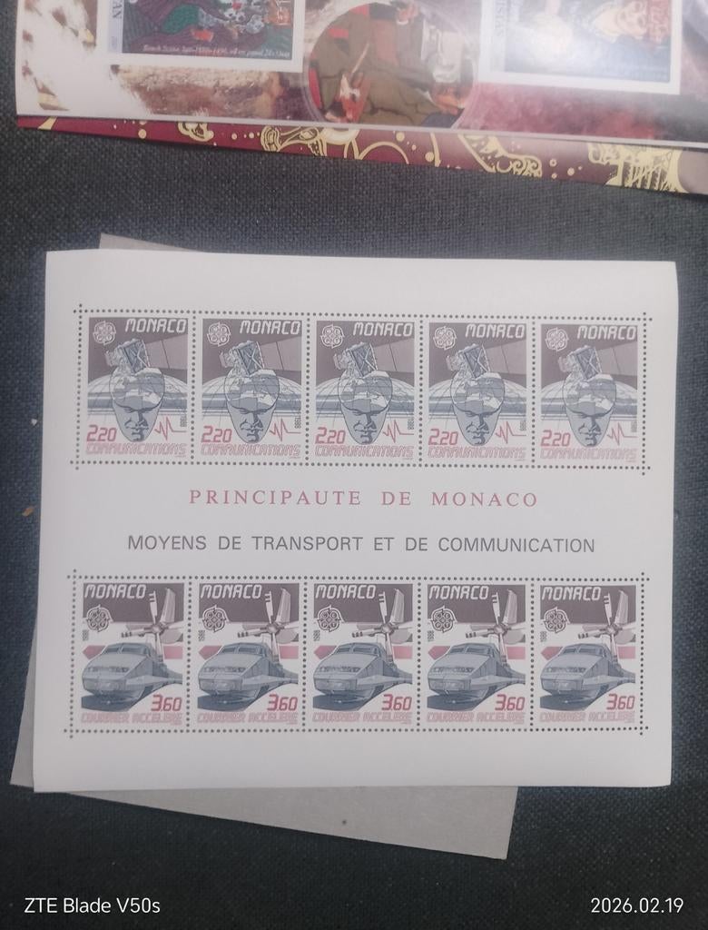 Postzegels Monaco, Postzegels en Munten, Ophalen of Verzenden