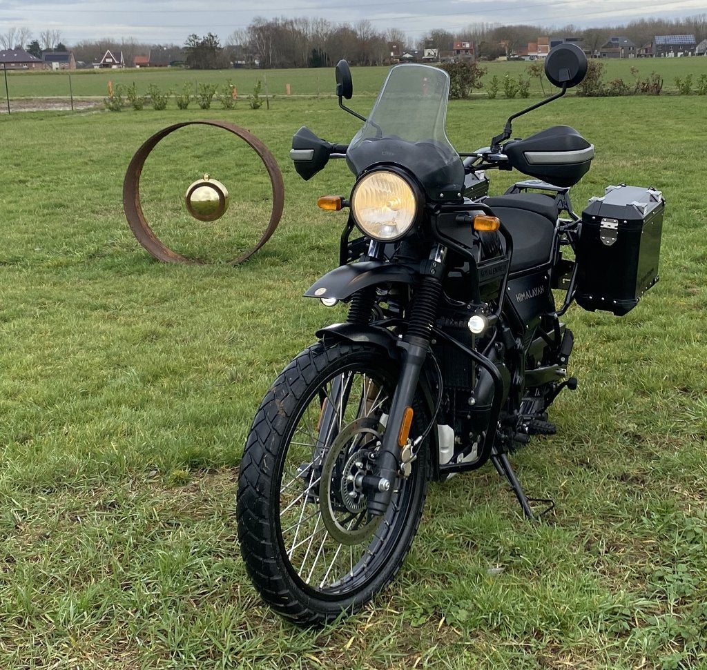 Royal Enfield Himalayan 411 Granite Black, 411 cc, Gebruikt, Particulier, Toermotor