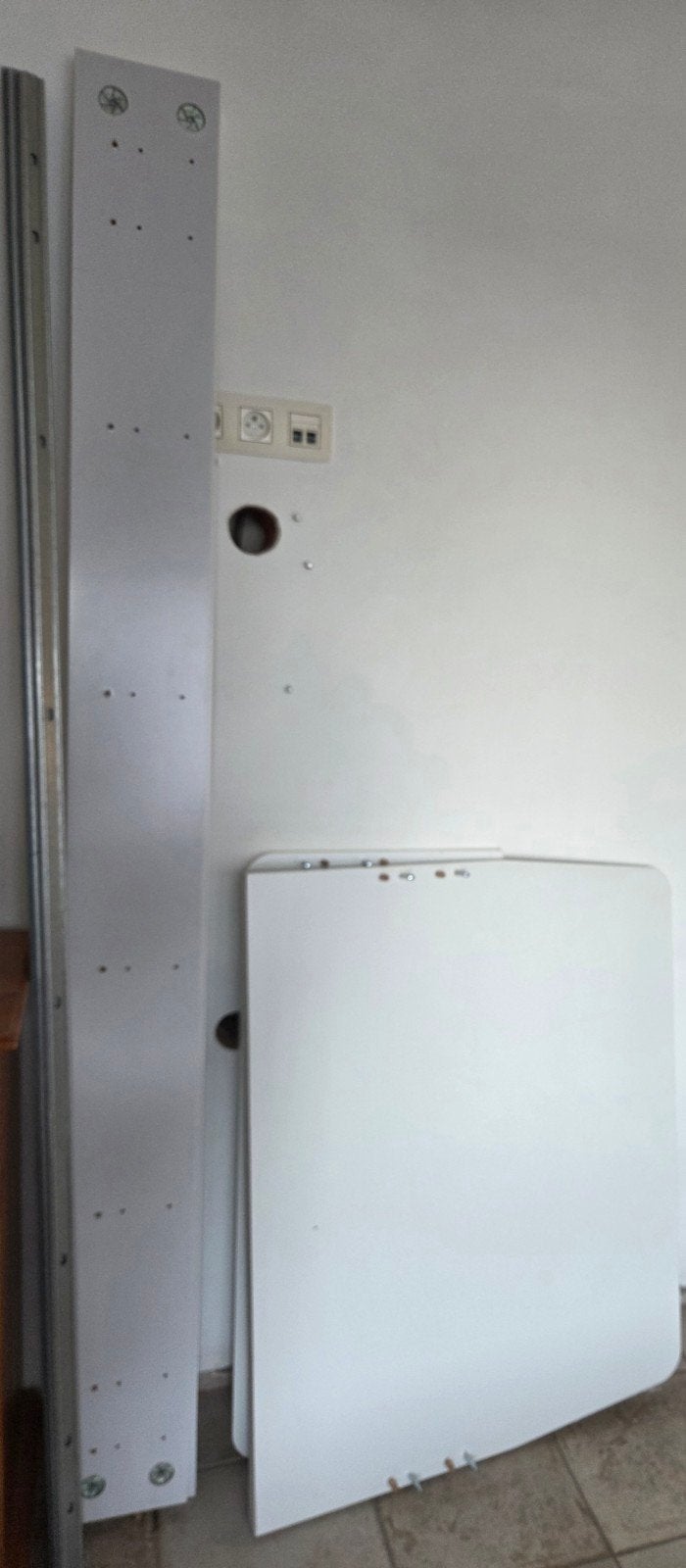 1-persoonsbed frame, geen lattenbodem en geen matras, Huis en Inrichting, Slaapkamer | Bedden, Ophalen