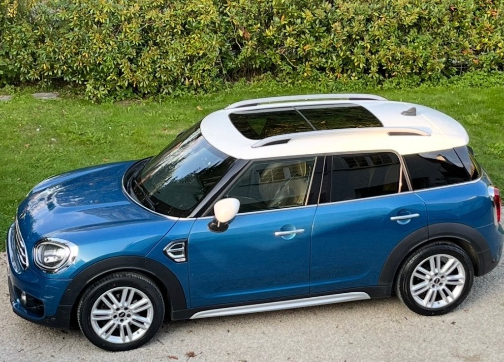 MINI COUNTRYMAN, Auto's, Mini, Elektronische parkeerrem, Countryman, Blauw, Leder