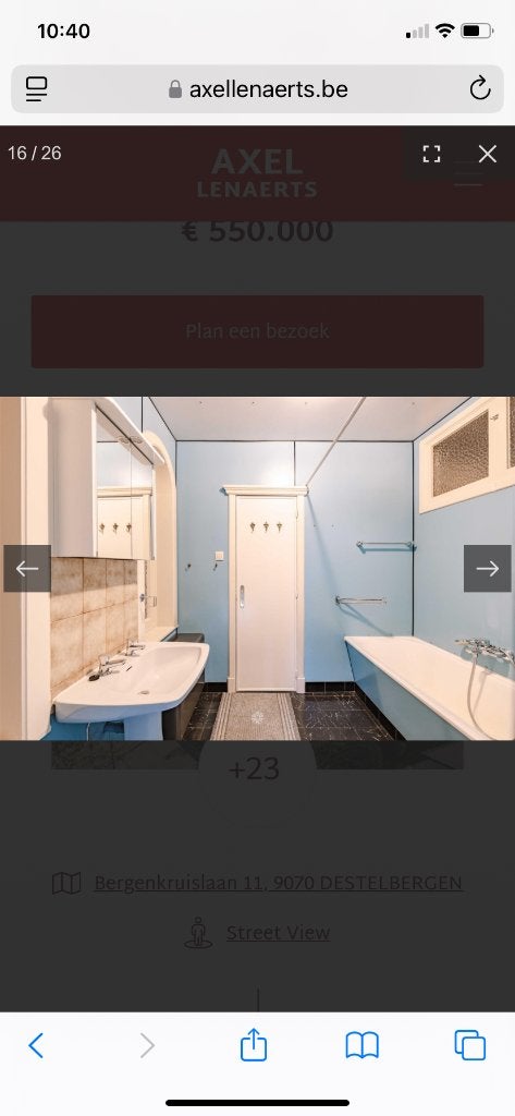lichtblauwe lavabo, Huis en Inrichting, Badkamer | Badkamermeubels, Ophalen, Gebruikt, Wasbak of Wastafel