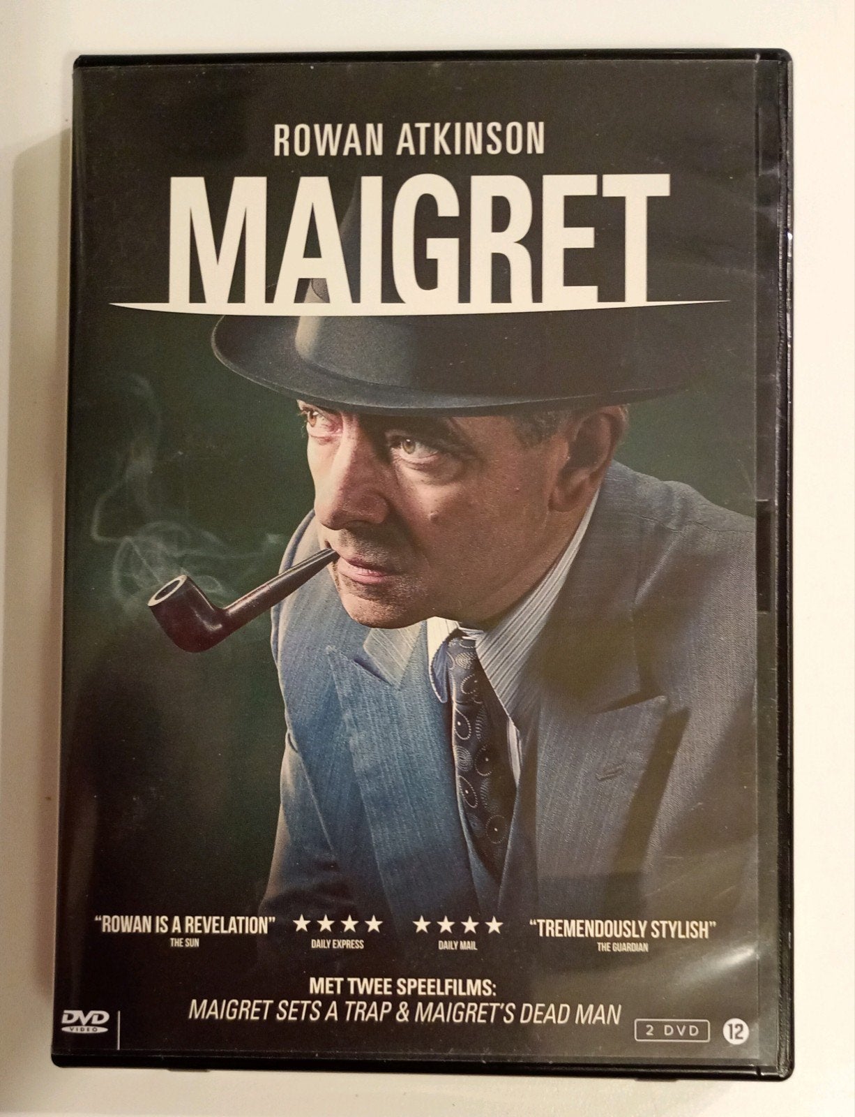 Maigret seizoen 1 met Rowan Atkinson, Cd's en Dvd's, Ophalen of Verzenden, Engels, Seizoen 1, Nederlands