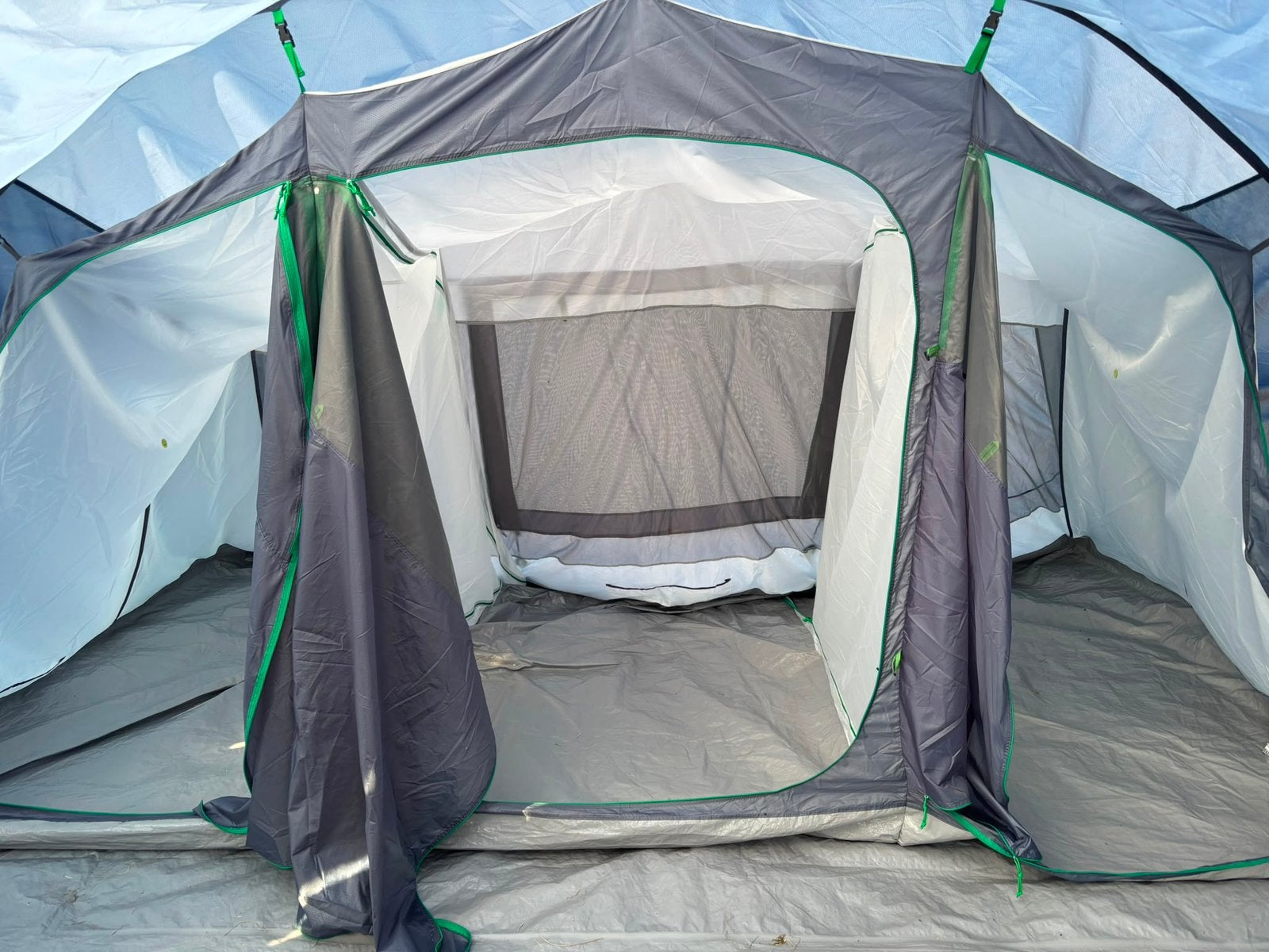 6 persoons tent, Caravans en Kamperen, Tenten, Ophalen, Gebruikt, Tot en met 6