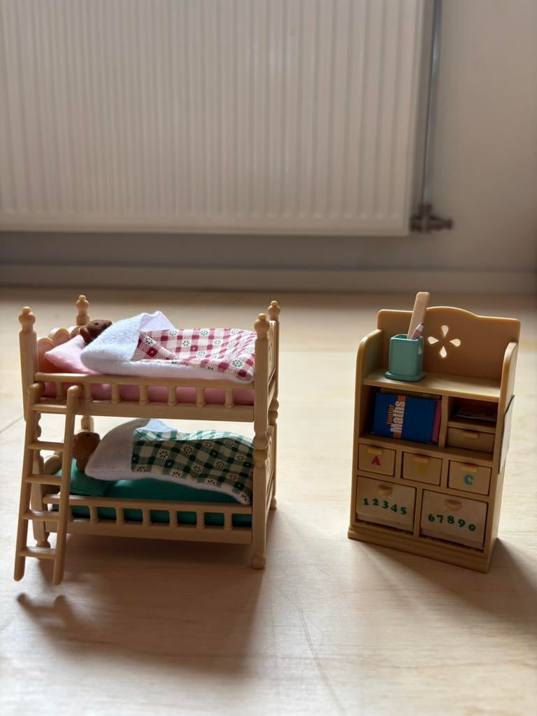 Sylvanian Family - kinder slaapkamer set, Enlèvement, Comme neuf