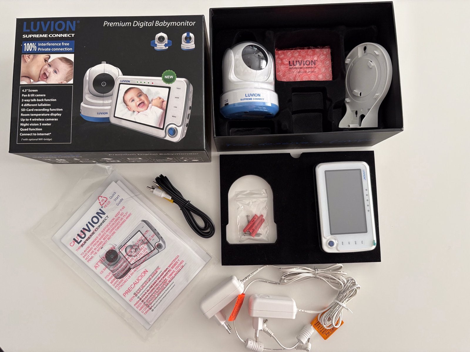 Moniteur bébé LUVION Supreme Connect, Ophalen, Camera