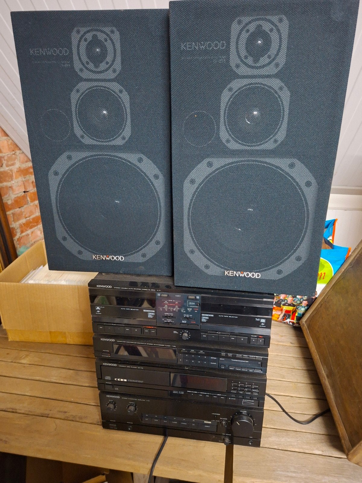 Kenwood stereo toren, Audio, Tv en Foto, Ophalen