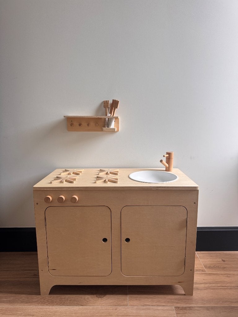 Kinder keuken, Ophalen, Gebruikt, Hout, Speelkeuken