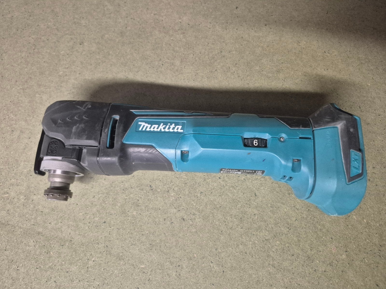 makita multitool, Ophalen